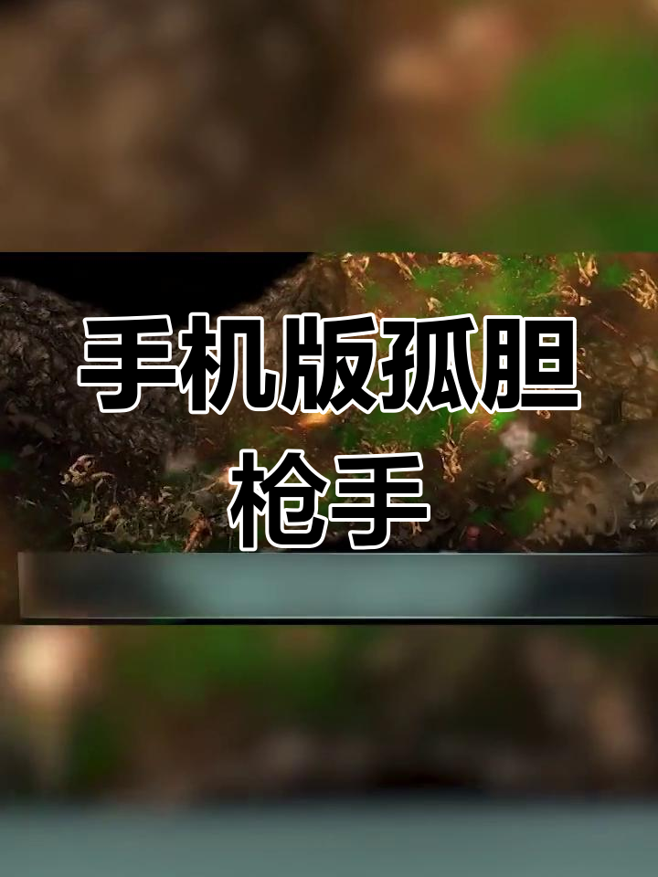 孤单枪手手机单机版手机单机永久免费版游戏-第2张图片-太平洋在线下载